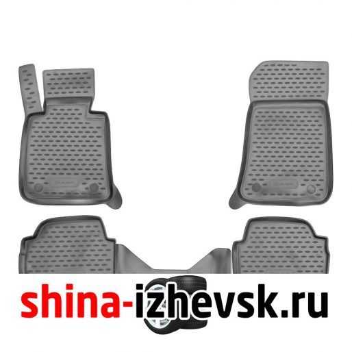 Коврик Autofamily коврик в салон полиуретановый черный для BMW 1 3D хэтчбэк 2004-2011 в Ижевске